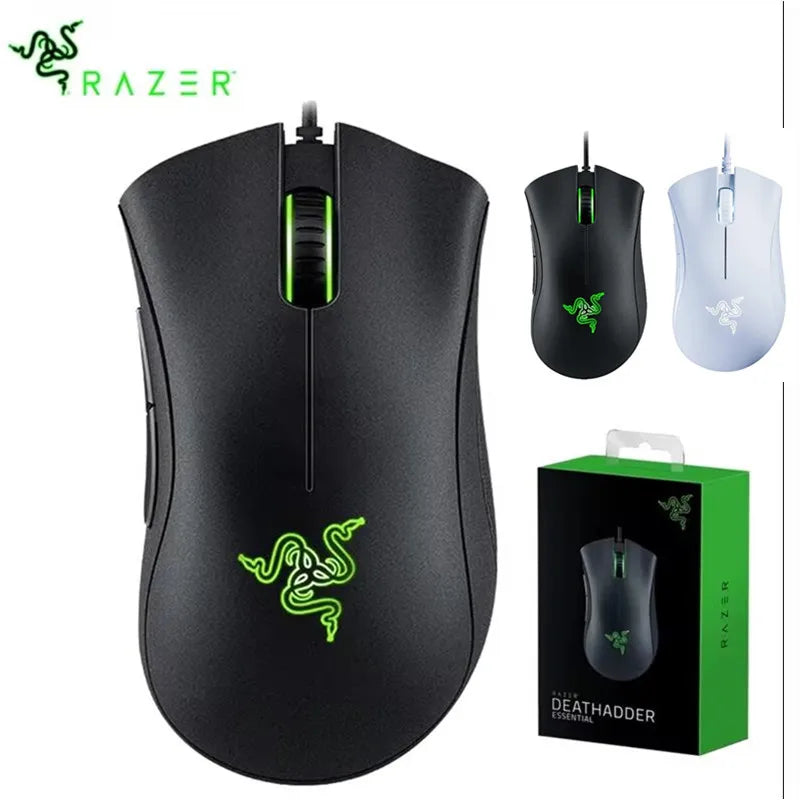 Razer DeathAdder Essential – High-Precision Gaming Mouse 6400 DPI