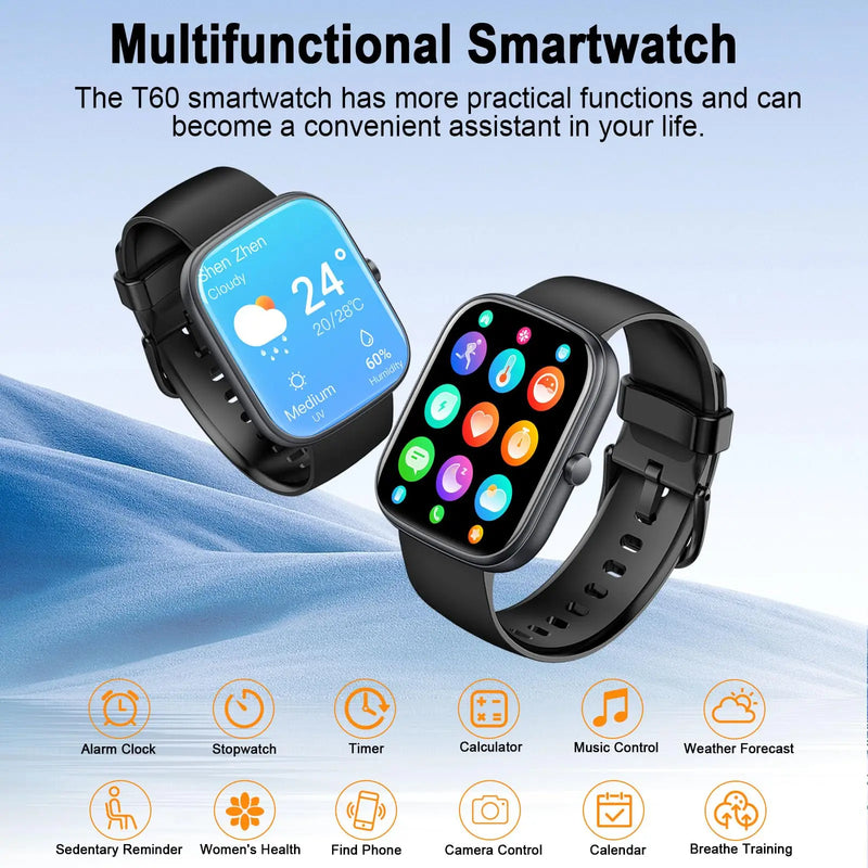 Smartwatch 1.91" – Make & Answer Calls, 110+ Sports, IP68