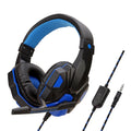 Gaming Headphones with LED Lights and Mic