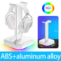 RGB Gaming Headphone Stand – Aluminum Alloy, Backlit Display Holder