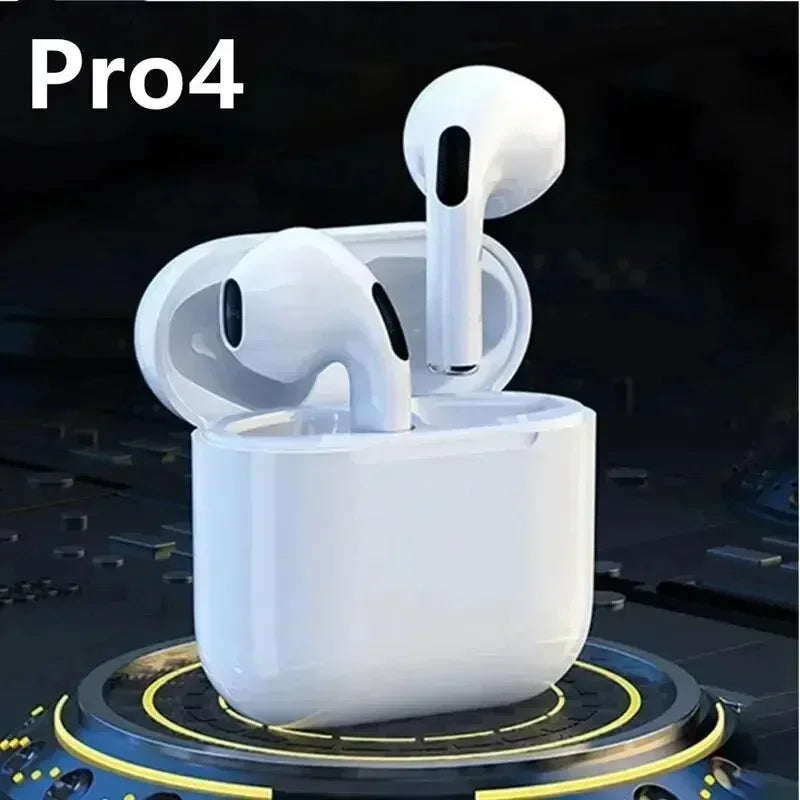 2024 Air Pro 4 TWS Wireless Bluetooth Earphones Headphones Mini Earpone Headset For PC Android Apple iPhone Earbuds Accessories