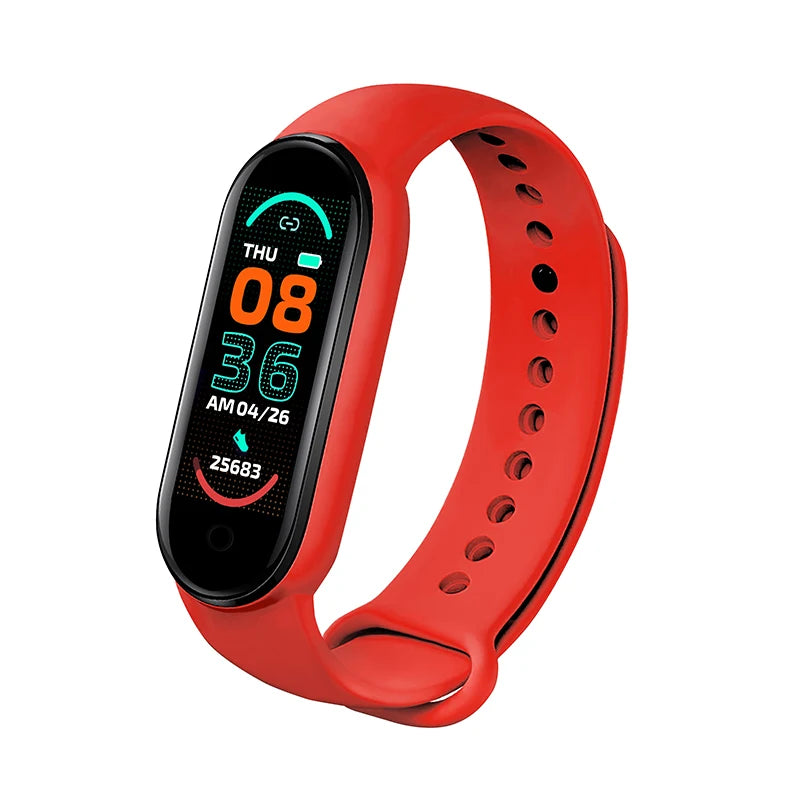 M6 Sports Smart Band – Waterproof Bracelet with Health Tracking