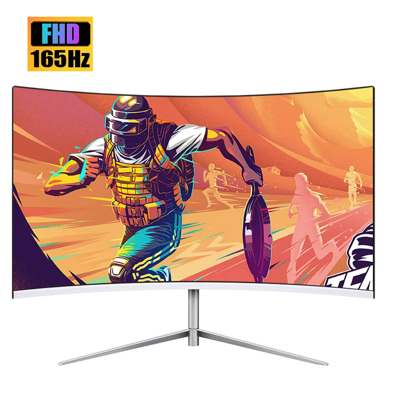 24-inch 1K 165Hz Curved Gaming Monitor – 144Hz, 1MS VA FHD, 300cd/m², Built-in Speaker, DP