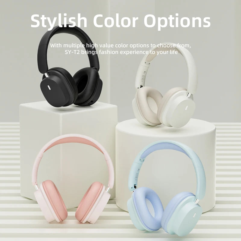 SY-T2 Bluetooth Noise-Canceling Headphones