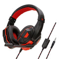 Gaming Headphones with LED Lights and Mic