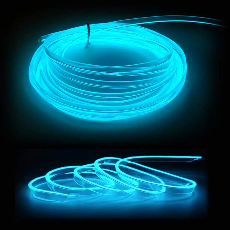 Car Interior LED Strip Light Neon EL Wiring