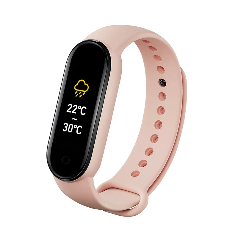 M6 Sports Smart Band – Waterproof Bracelet with Health Tracking