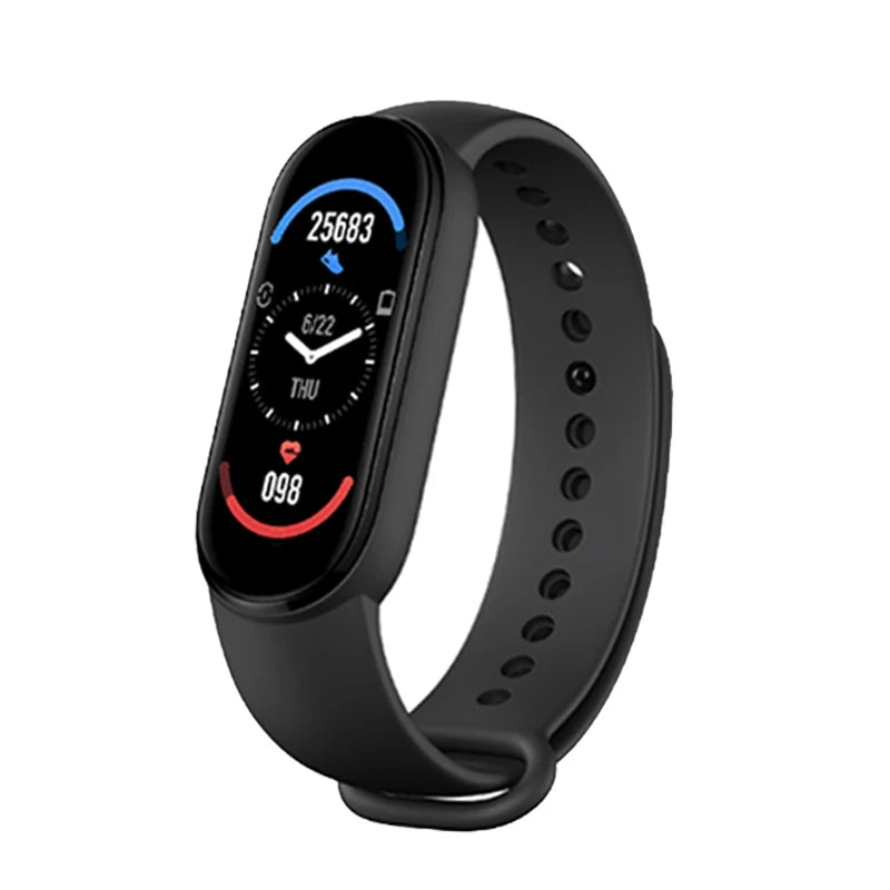 M6 Sports Smart Band – Waterproof Bracelet with Health Tracking