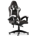 Ergonomic Gaming Chair with Lumbar Cushion + Headrest – Height Adjustable for Girls & Boys