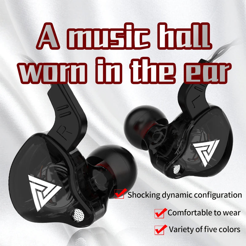 QKZ AK6 Wired Headset – Immersive Sound for Gamers