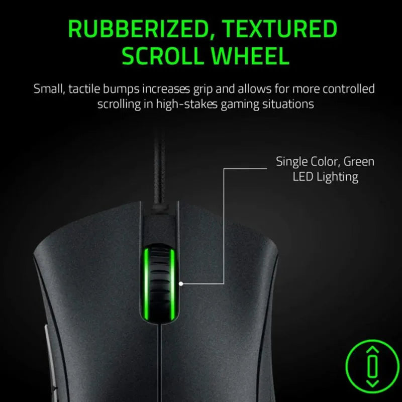 Razer DeathAdder Essential – High-Precision Gaming Mouse 6400 DPI