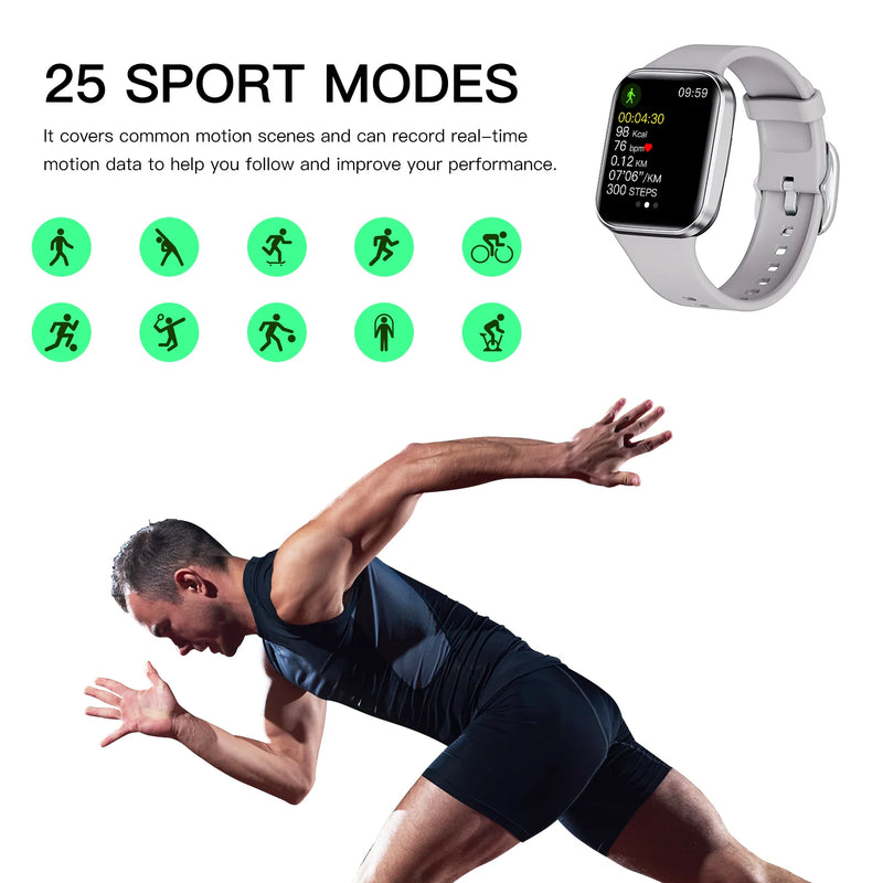 2024 Premium Smartwatch – Sports & Health Tracker, Waterproof