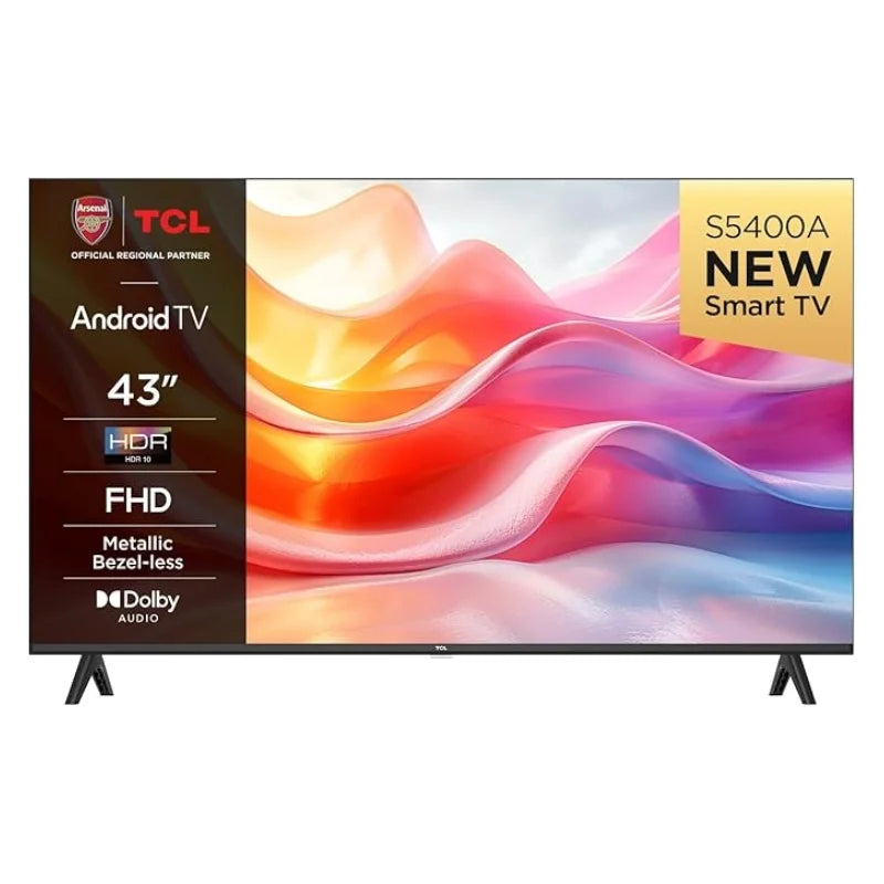 TCL 43S5400AK 43" Smart TV - Android TV, HDR, FHD