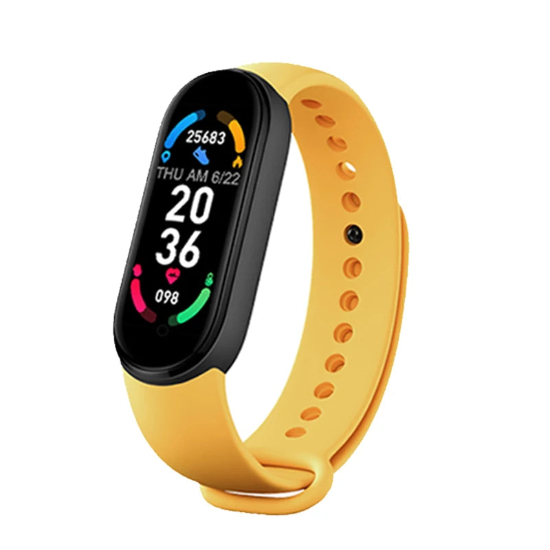 M6 Sports Smart Band – Waterproof Bracelet with Health Tracking